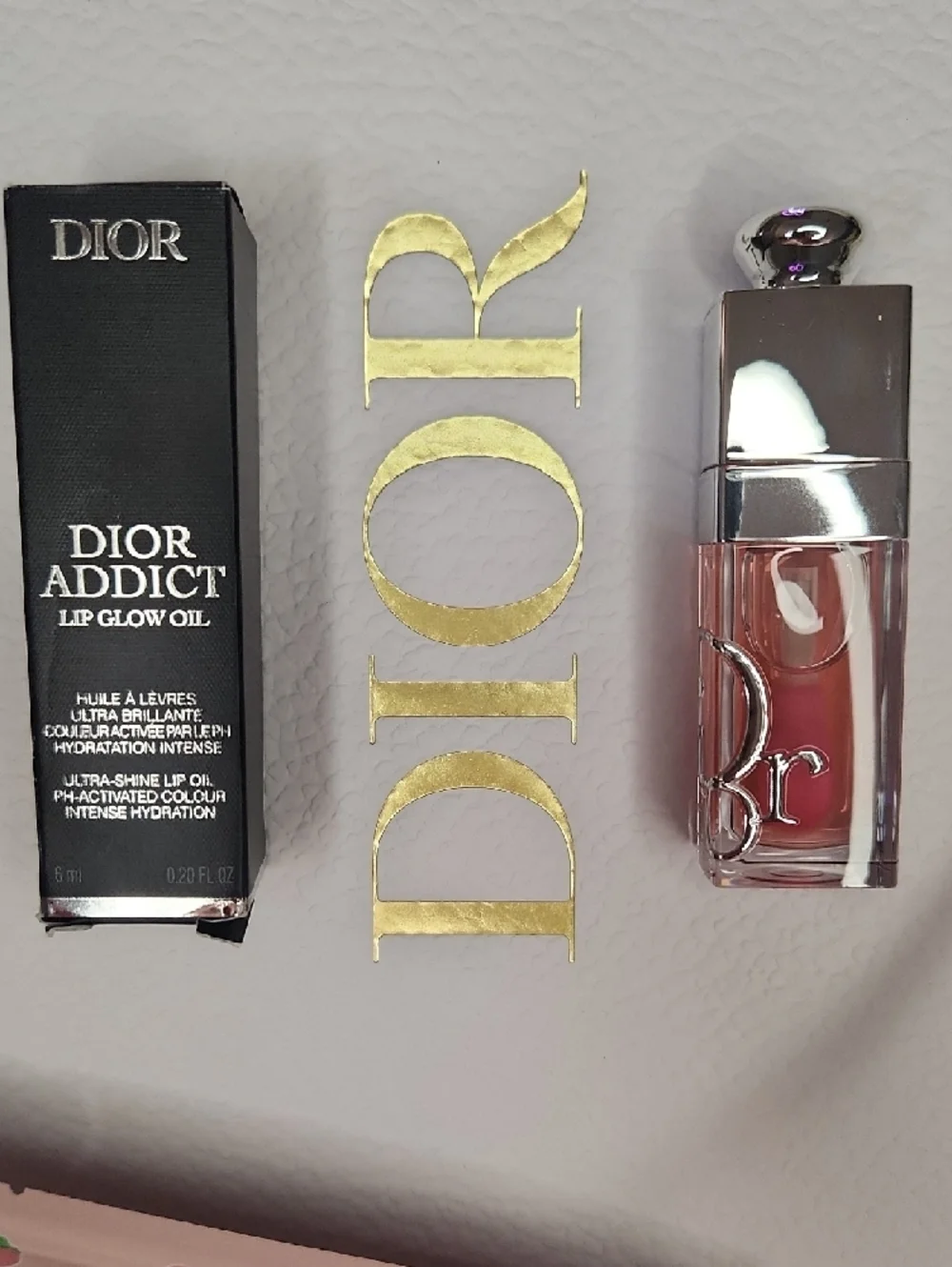 Dior Addict Lip Glow Oil 001 Pink Juicy  New In Box